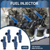 Ford Focus Mk1 Hatchback Fuel Injector 2 x No.3M6G-9F593-BA (2005-2008)