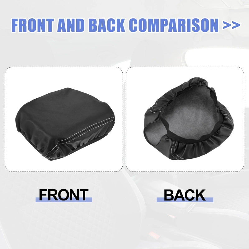 Toyota Prado (2010-2019) Gray Stitches Center Console Cover Pad