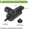 JEEP CHEROKEE 2014-2018 with Grommet Windshield Washer Pump