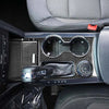 Carbon Fiber Cup Holder Center Console Cover Trim Fits Ford Explorer 2013-2019