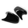 BMW E90 3 Series Gloss Black Side Rear Mirror Cover Caps (2009-2011)