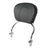 Harley FLRT FreeWheeler Chrome Sissy Bar Pad Backrest (2015-2025)