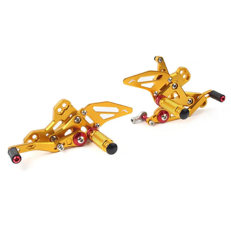 Honda CBR650R 2019-2022, CB650F 2014-2018 Gold Rear Sets Foot Pegs