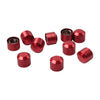 Harley Twin Cam Electra Glide Dyna 10 x Engine Cover Bolts Screw Caps CNC Red