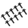 Mazda CX-5 10 Pack Hex Splash Baffle Bolt Bumper Retainer Screw