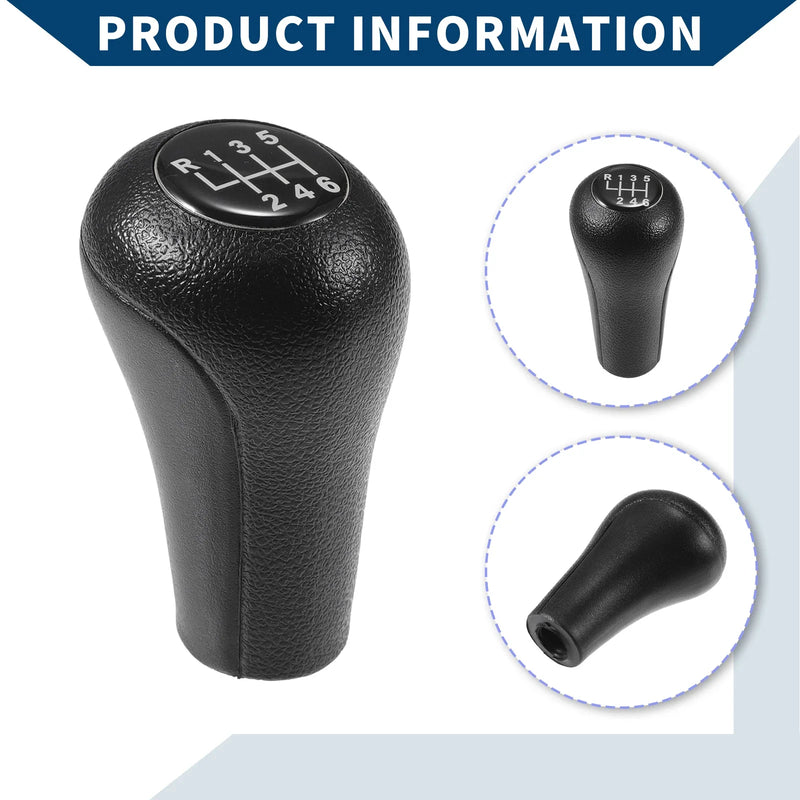 BMW 3 Series E30 E36 (1983-2005) Black 6 Speed Manual Gear Shift Knob