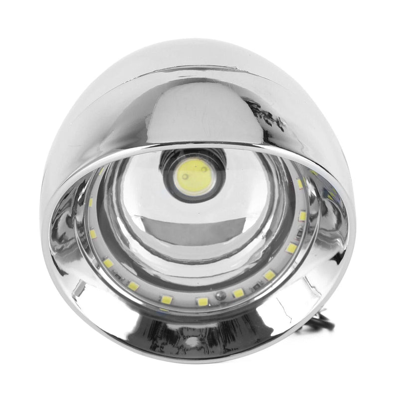 Harley Dyna Glide Bobber Angel Eye Headlight Fog Light (2006-2023)