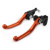 Suzuki DRZ400S / SM / E CNC Orange Pivot Clutch Brake Levers (2000-2022)