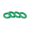 Ford Transit 4 x Diesel Fuel Injector Green Rubber O-Ring Seals (2014-2023)