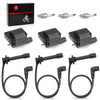 Kawasaki Mule PROFX / FXR / FXT KAF820 Ignition Coil & Spark Plug Kit