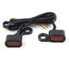 Harley Touring Electra Glide Amber Turn Signal Indicators (2009-2017)