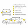 Audi A8 D4 Facelift Y5 Black Roof Spoiler (2013-2017)