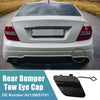 Mercedes E-Class (2017-2023) Glossy Black Rear Bumper Tow Hook Cover