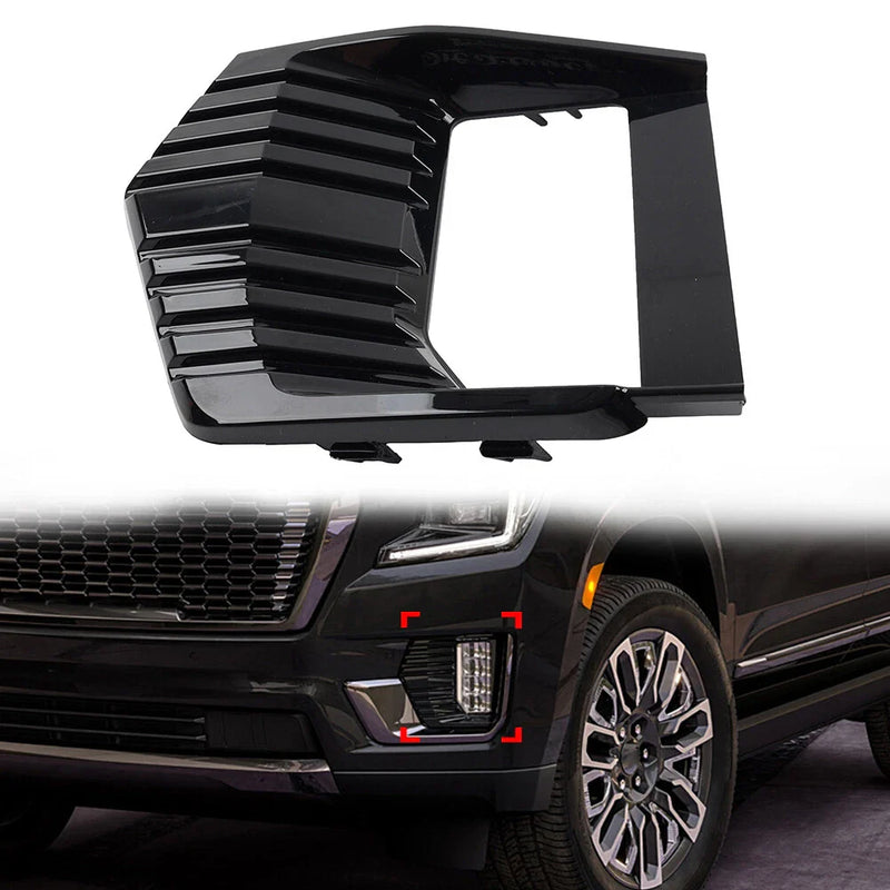 GMC Yukon Left Front Fog Light Grille Covers (2021-2024)