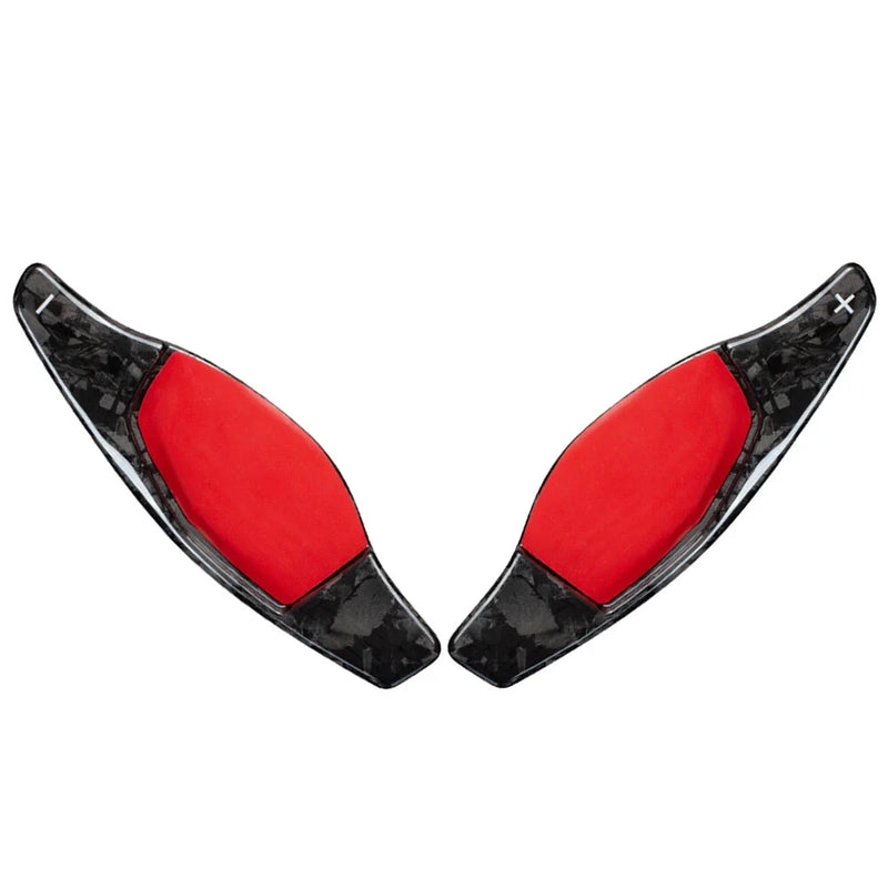 Audi R8 RS3 RS4 RS5 TT Carbon Fiber Steering Wheel Paddle Shifter Extensions