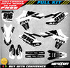Yamaha YZF 450 (2010-2013) BURN STYLE Stickers Custom Graphics Kit