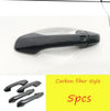 Kia Forte Cerato K3 External Door Handle Cover Carbon Fiber Style (2019–2021)