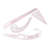 Dressmaking & Patchwork Template Soft French Curve Ruler Kit