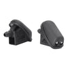 Ford Fiesta Black 2 x Windscreen Wiper Spray Jet Nozzles (2001-2008)