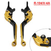 Yamaha YZF R1 R6S R6 CNC Folding Extendable Brake Clutch Levers (2004-2016)