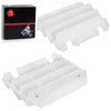 Kawasaki KX125 / KX250 1997-2004 White Radiator Louvers Guards
