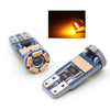 Car Interior Lighting 8x Yellow T10 4014 15SMD LED Dome Map Bulb