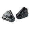 Harley Softail Black Phantom Rear Axle Covers Kit (1986-2007)