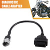 Suzuki 6 Pin to OBDII Diagnostic Cable Cord 34.5cm 1.13ft