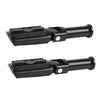 Harley Softail Deluxe Slim FXDR Black Rear Footpegs (2018-2025)