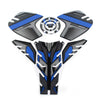 Yamaha MT-09 SP Tracer 3D Gas Tank Pad Decal Sticker Blue (2018-2020)