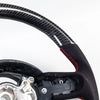 Mini R50 R52 R53 Carbon Flat Bottom 3 Spoke Suede Steering Wheel (2002-2008)
