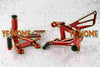 Kawasaki Ninja ZX6R (2003-2004) - Red Rearsets Footrest Pegs