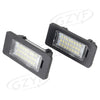 BMW E39 E60 E90 E82 E88 Ultra White LED Trunk License Plate Lights (1997-2013)