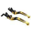 Kawasaki ZX636R ZX6RR Folding Extendable Brake Clutch Levers (2005-2006)