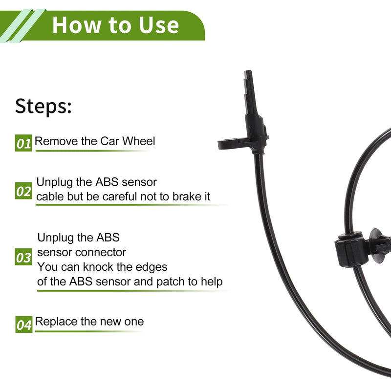 Subaru BRZ (2013-2015) Front Right ABS Wheel Speed Sensor