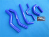Kawasaki KX250F KXF250 BLUE silicone radiator hose kit (2007-2008)