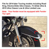 Harley Touring Electra Glide FLHR Chrome Front Fender Trim Skirt (2014-2020)