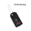 Mazda 3, 6, RX-8 Silicone 4 Button Keychain Cover (2004-2013)