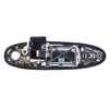 Toyota Landcruiser J100 Chrome Door Handle Front Left Outer with Keyhole (1998-2007)