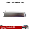 Outer Door Handle Chrome Left Fits Nissan Hardbody D21 Navara UTE Truck 1986-97