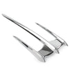 Honda Goldwing GL1800 Chrome Fairing Trunk Lid Accents (2001-2011)