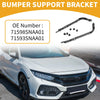 Honda Civic (2006-2011) Black Rear Bumper Support Bracket