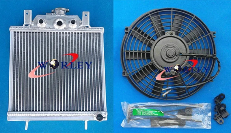 Polaris Sportsman Sport Scrambler Trail Boss 350-500 Radiator & Fan (90-95)