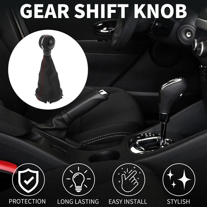 Mini Cooper F55 F56 6 Speed Gear Shifter Knob & Cover (2014-2023)