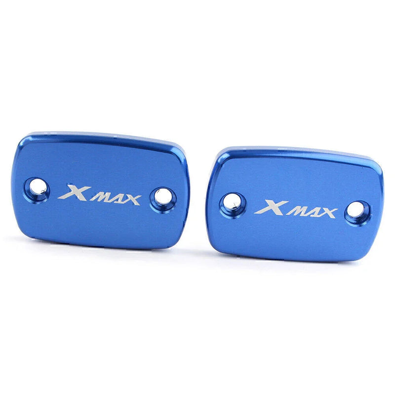 Yamaha X-MAX 300 Scooter Front Fluid Reservoir Cover Caps  Blue (17-23)