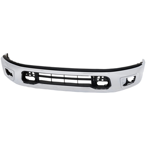 1-Piece Front Bumper For Nissan Titan 2017-2019 Chrome