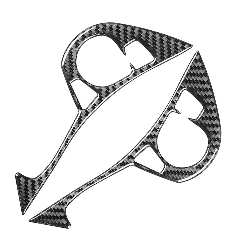 Honda Accord (2013-2017) Carbon Fiber Black Steering Wheel Button Cover