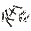 Frame Art - Black Double Hole Sawtooth Picture Hanger Hooks