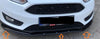 Ford Focus MK3 MK3.5 (2011-2018) 3 Pcs Front Bumper Lip Splitter