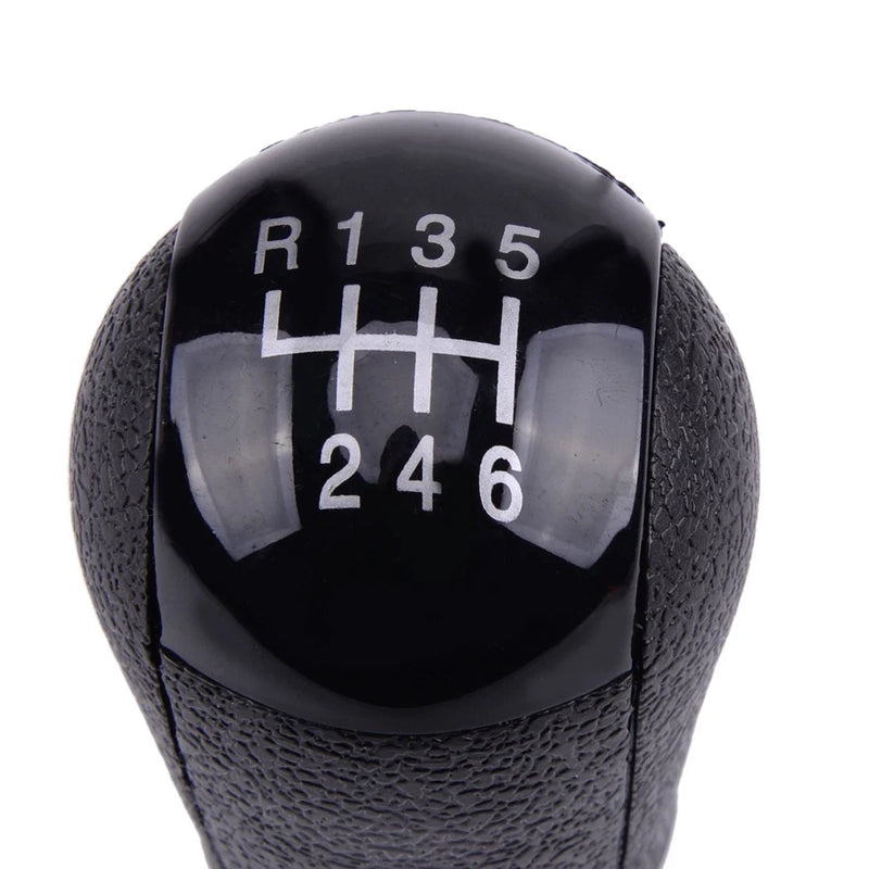 Ford Focus Mondeo C-MAX Black 6 Speed Manual Gear Knob (2000-2007)
